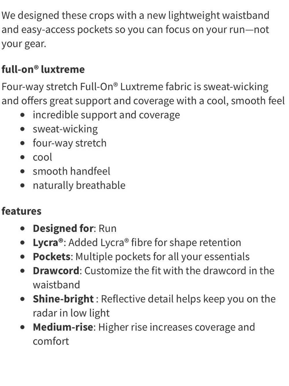 Lululemon Speed Up Crops - Picture 6 of 6